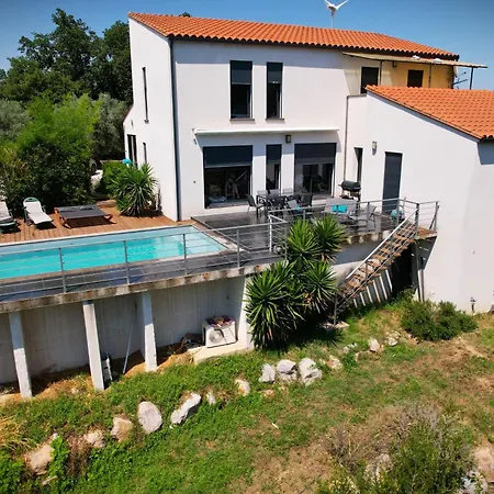 Contemporaine, Jardin Mediterraneen Et Piscine Privee Villa Saint-Jean-Pla-de-Corts