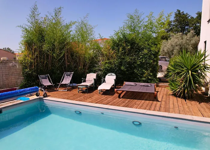 Contemporaine, Jardin Mediterraneen Et Piscine Privee Villa *